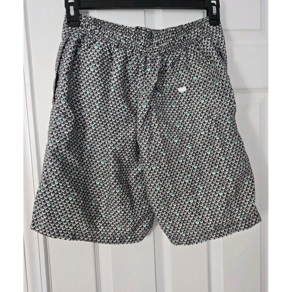 J. Speed Womans Board Shorts Size M Grey,‎ Black, Turquoise